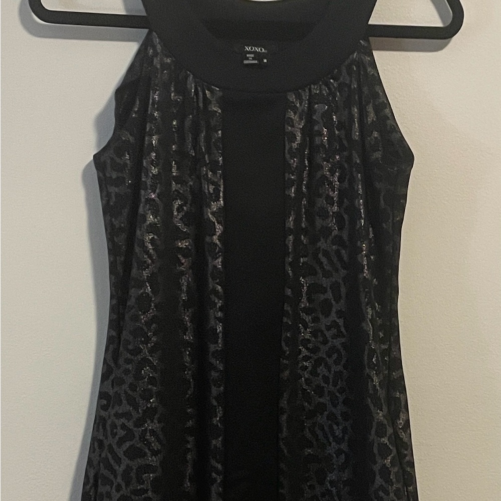 XOXO Black Sleeveless Dress